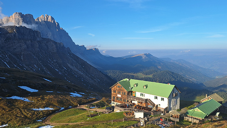 Giro Dolomitie luxe huttentocht