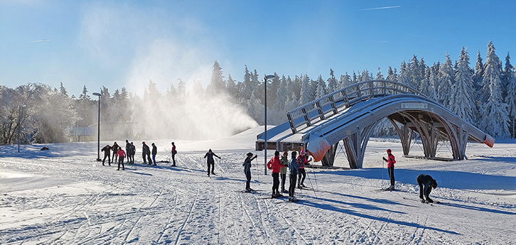 Sneeuwhal Oberhof