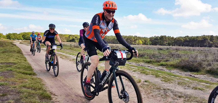 Gravelbike tocht op de Vasa bikedag