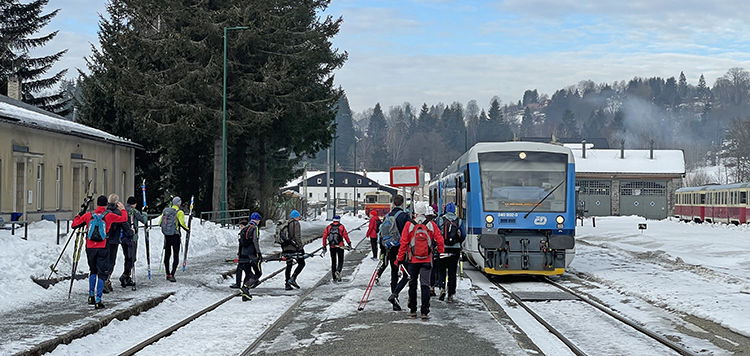 Langlauftrekking Jizerka