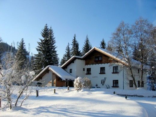 Deublerheim in de winter