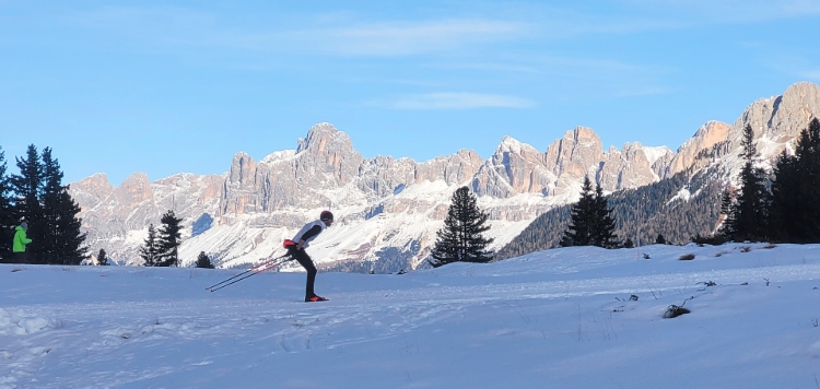 Langlaufen in Val di Fassa