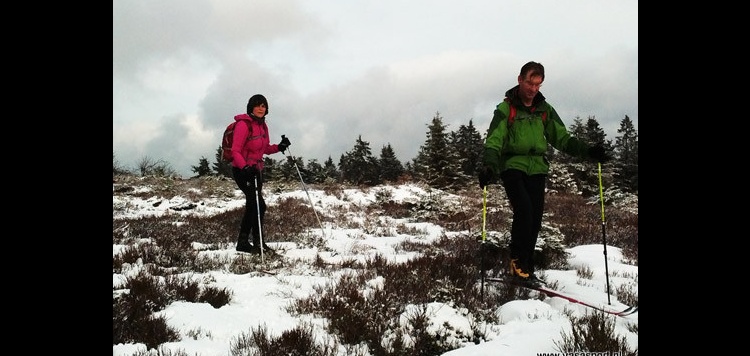 Dwars door de prachtige natuur