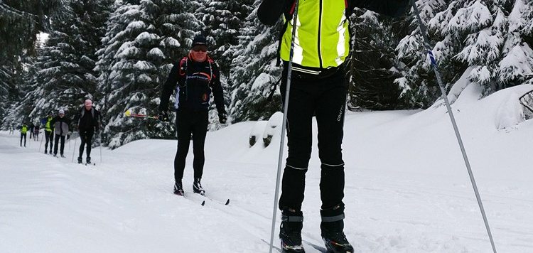 Prachtig langlaufen in Oberhof