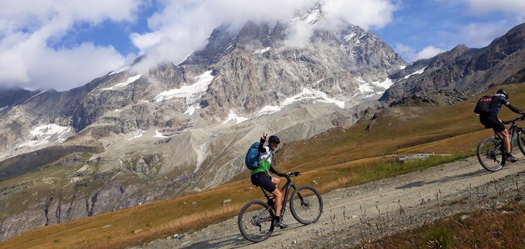 mtb reis matterhorn mont blanc transalp